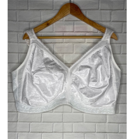 Playtex White Vanilla 4693 Wire Free Bra - Picture 3 of 7